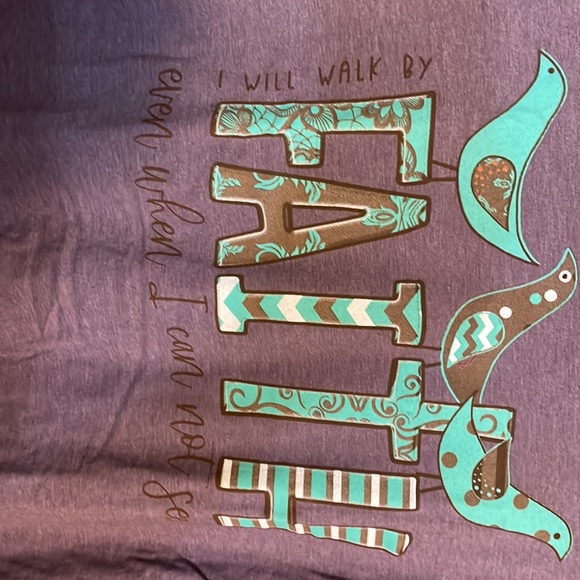 2 Love In Faith T-shirts! Women’s size Medium! Tshirt is soft & comfortable! - Picture 3 of 6